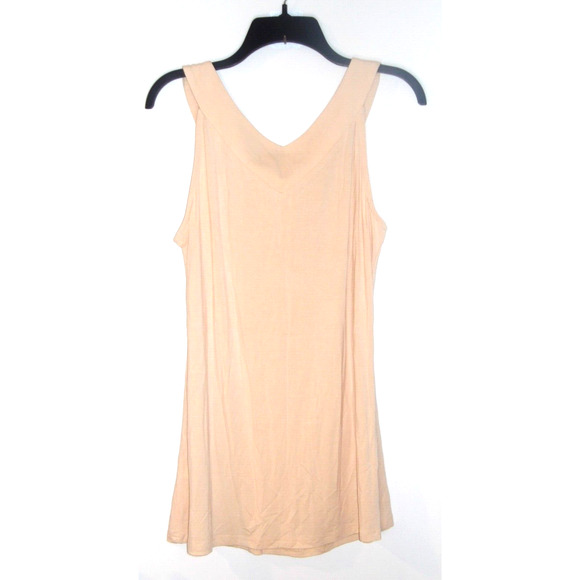 Ninedaily Women‎ Sleeveless Tank Top Peach/ Salmon/Flair Long Line Sz Large - Picture 2 of 4